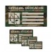 Groundspeak Cache Stickers / Labels (Green Camo)