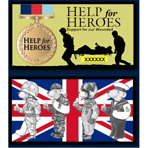 Help 4 Heroes Geocoin